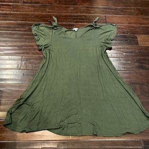 Super Cute Boutique+ womens bouncy short sleeve aLine dress
